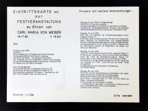 Eutiner Gedenktage 1976