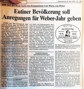 Sonderbriefmarke/-stempel