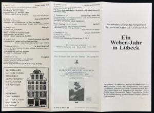 Ein Weber-Jahr in Lübeck