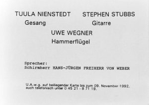 Festkonzert im Voß-Haus