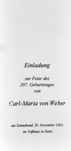 Feier 207. Gebuirtstag