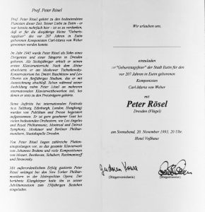 Feier 207. Gebuirtstag