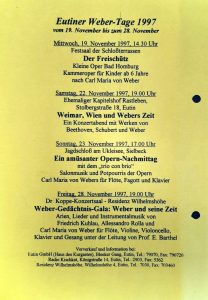 Eutiner Weber-Tage