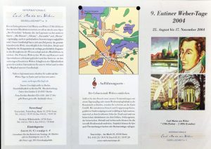 9. Eutiner Weber-Tage 2004