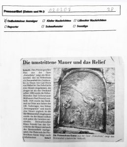 Denkmalmauer