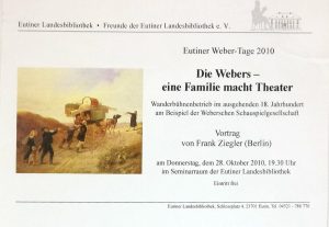 15. Weber-Tage 2010