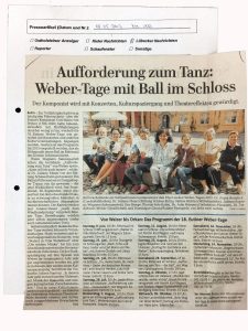 18.- Eutiner Weber-Tage