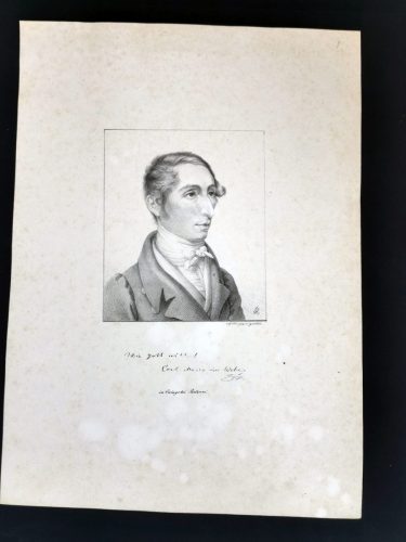 Carl Maria von Weber, 1823