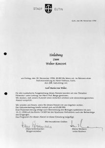 Weber-Konzert